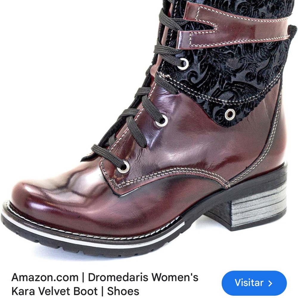 Dromedaris boots size 7 leather